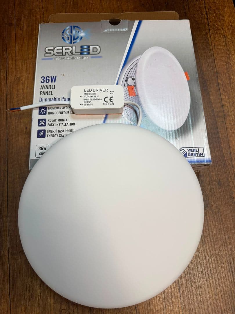 36W AYARLI LED PANEL 1